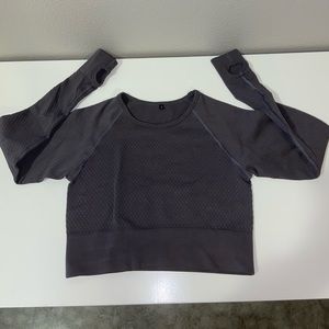 Balance Athletica Graphite Long Sleeve Top